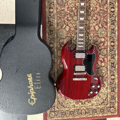 Epiphone Elitist '61 SG (Japanese Domestic) 2002 - 2008 - Cherry image 3
