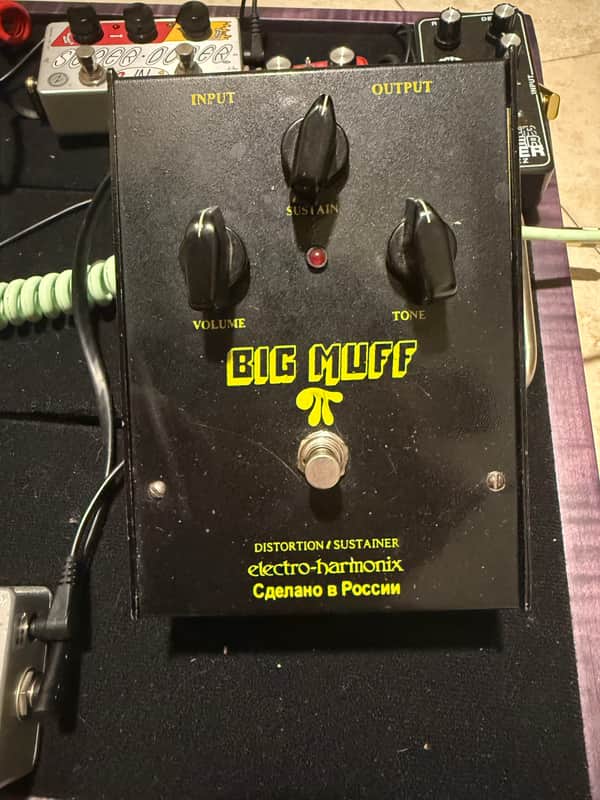 Electro-Harmonix BIG MUFF Russian黒マフ Big Muff Pi (Russian) | DISCONTINUED 2009 | Fuzz / Distortion