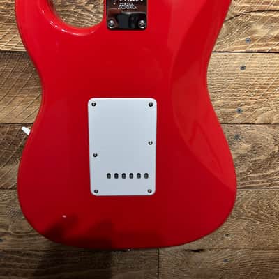 Fender  Stratocaster Partscaster 1955 Frampton Strat Recreation- Fiesta Red image 7