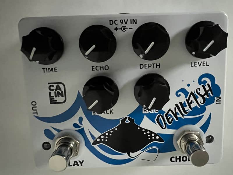 Caline DCP-03 Devilfish Chorus / Delay 2020 - Present - White image 1