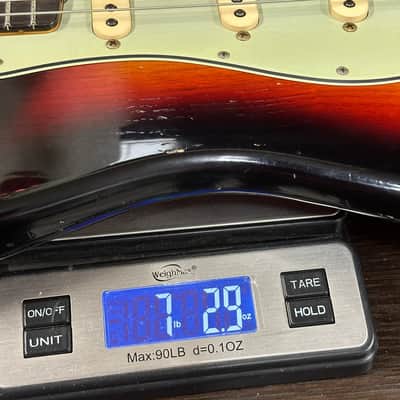 Fender Custom Shop TSG Exclusive ’63 Stratocaster Chambered 3-Tone Sunburst Journeyman Relic w/case CZ588375 image 12