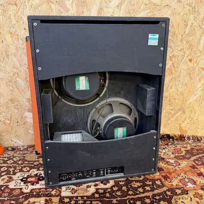 Vintage 1970s WEM Watkins Monitor Reverb Guitar Amplifier 2x12 Combo w/ Goodmans image 8