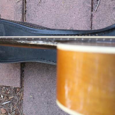Vintage 1965 Silvertone 600 Series Grand Concert Acoustic Guitar by Harmony USA! image 22
