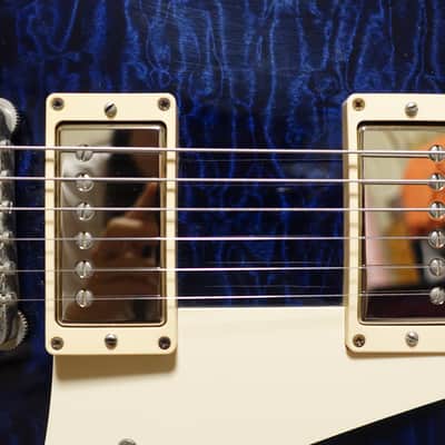 Gibson Custom Shop Les Paul Standard '59 Reissue Quilt Maple Top Nordic Blue 2011 image 5
