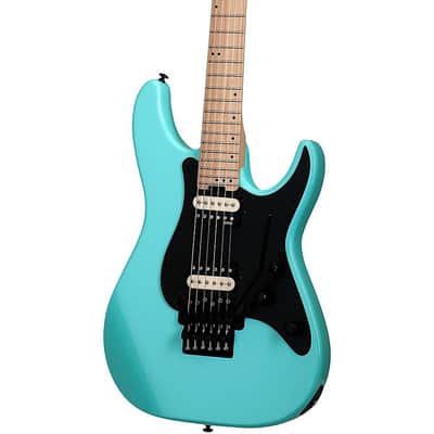 Schecter Guitar Research Sun Valley Super Shredder FR SFG Electric Guitar Regular Sea Foam Green Black Pickguard image 5