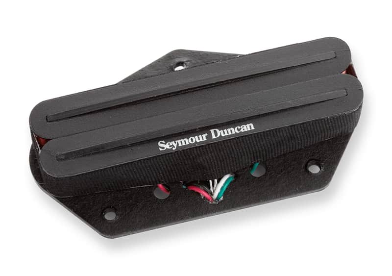 Seymour Duncan STHR-1b Hot Rails Lead Tele Black image 1