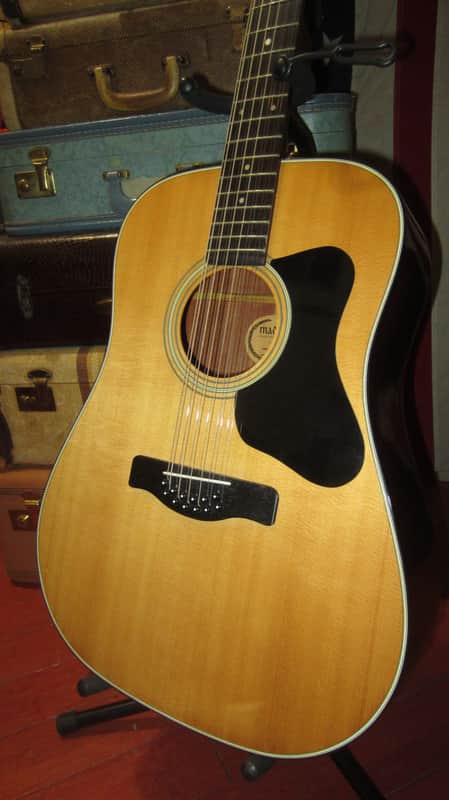 ~1983 Guild Madeira A-12A Acoustic 12 String Natural image 1