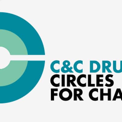 C&C 12th & Vine Snare Drum 2020 Circles for Change - Teal & Menta Green image 3