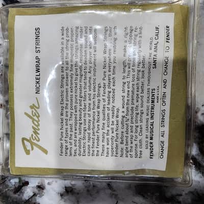Vintage Fender 1964 New Case Candy  Strings image 2