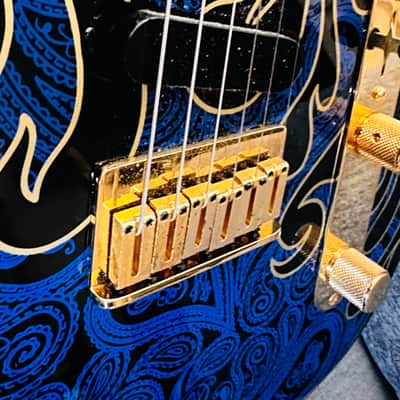‘07 Fender | Telecaster | James Burton Signature | Blue Paisley Flames | USA 🇺🇸 image 1