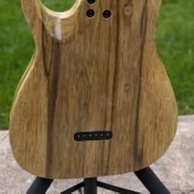 custom built Ibanez style guitar Ibanez/ESP E 2025 - Black nitro image 5