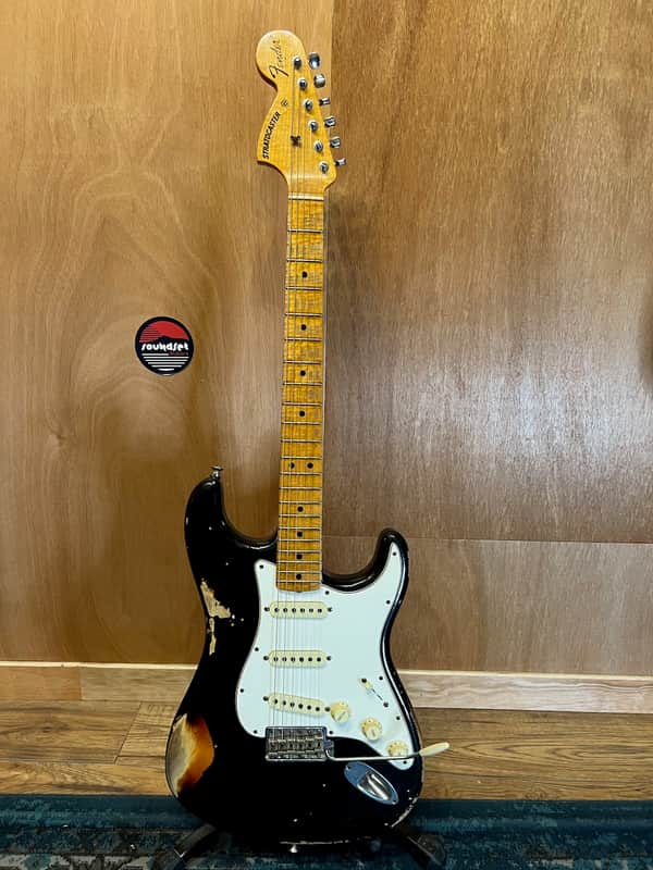 FENDER Stratocaster Custom shop Reissue 1969 reverse head Heavy relic image 1