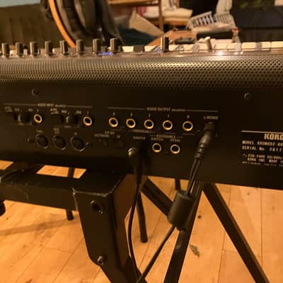 Korg Kronos LS 88 Workstation 2010s - Maroon image 4