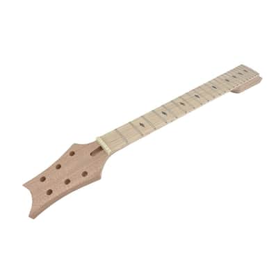 PRS Style Electric Guitar Neck – Mahogany with Maple Fretboard & Bird Inlay image 2