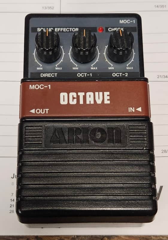 Arion MOC-1 Octave Pedal 80s (USED) image 1