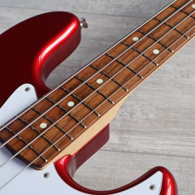 2002 Fender Japan Jazz Bass Standard (Candy Apple Red) image 6