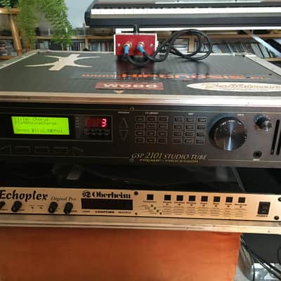1990s Black Vintage DigiTech GSP2101 with rare PPC-210 SDisc card and Johnson J12 controller image 1