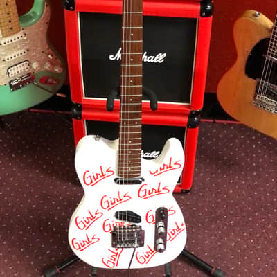 Kramer Baretta Special,  Motley Crue "Girls, Girls, Girls" Guitar White & Red image 3
