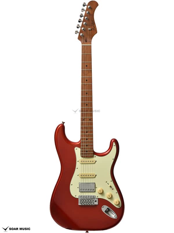 Bacchus BST-2-RSM/M - Roasted Maple Neck - CAR (Candy Apple Red) Universe Series image 1