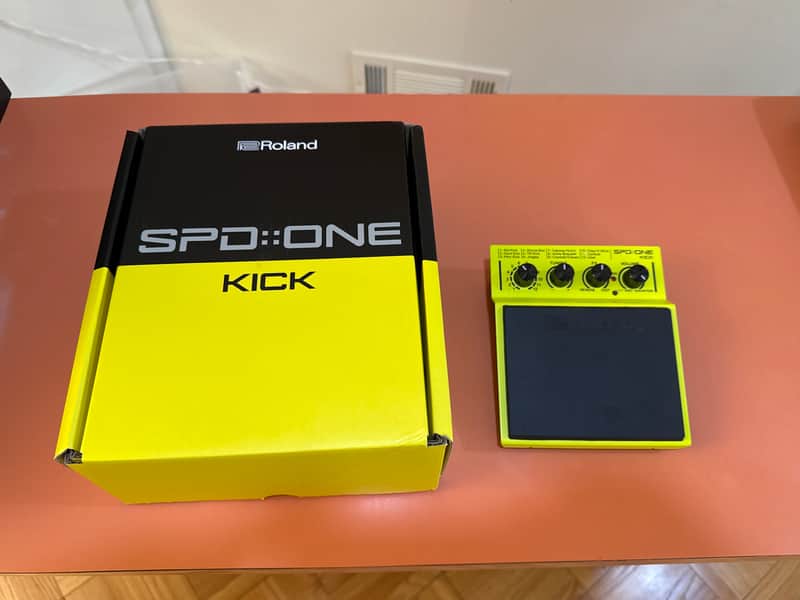 Roland SPD::One Kick Digital Percussion Pad 2010s - Yellow image 1