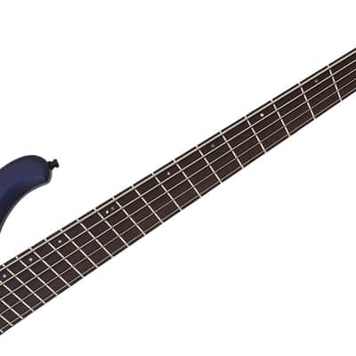 Ibanez EHB1505MS Headless 5 String Bass Pacific Blue Burst Flat B-Stock image 3