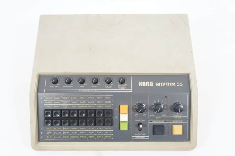 [SALE Ends June 22] KORG KR-55 Vintage Analog Rhythm Box Drum Machine KR55 image 1