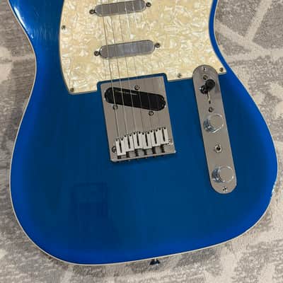RARE 1996 Fender Telecaster Plus V2 Blue Burst & Maple Fretboard OHSC image 1
