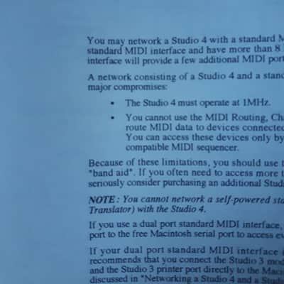 User's Manual for Opcode Systems Studio 4 1992 image 16