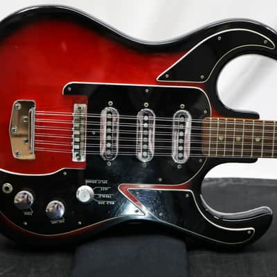 LaBoz 1960's Japanese 12-String Burns Copy w/ Hardshell Case image 4