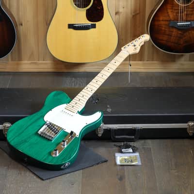 1993 G&L ASAT Classic USA Electric Guitar Trans Green + OHSC image 1