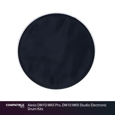 Black 10" Mesh Drum Head for Alesis DM10 MKII Pro, DM10 MKII Studio Electronic D image 1
