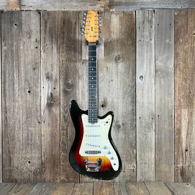 Vox Tempest XII 12 String Electric 1966/67 - Sunburst image 2