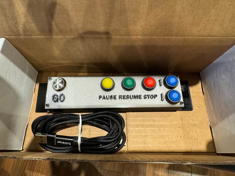 Playback Track Start Stop Go Button Box Remote 2024 image 1