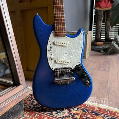 Fender Mustang Refin “Sparkle Blue” 1966 image 4