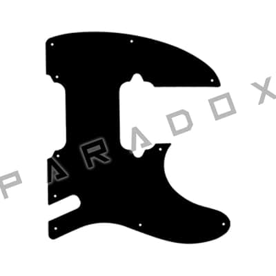 Custom Pickguard For 2020 - 2025 Made in Mexico Charvel Pro-Mod So-Cal Style 2 24 HH 2PT CM - Solid Matte Black Thin .060" image 1