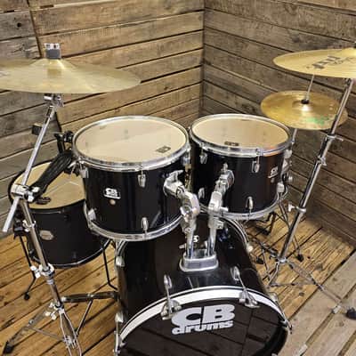 Drum Kit CB And Mapex Mixed, Black USED! RKCB180526 image 3