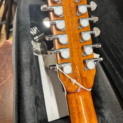 Tanglewood TW40-D-12 String AN-E Sundance Historic Solid Spruce/Mahogany Dreadnought with Electronics 2020 - Present - Natural Gloss image 8