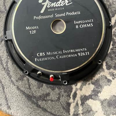 Fender 12F ULTRA RARE Vintage Speaker ElectroVoice EV EVM 12L JBL