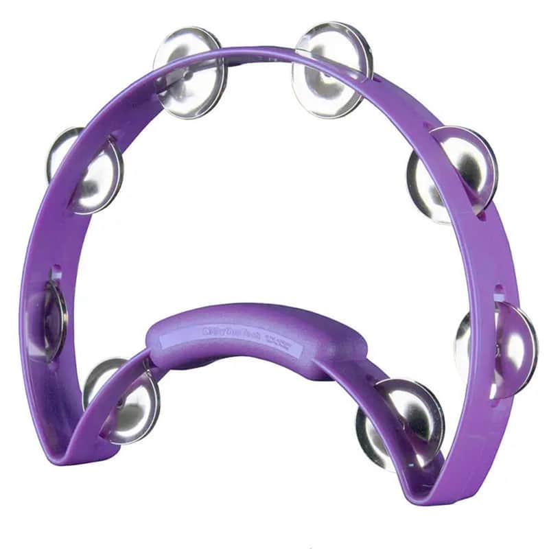 Rhythm Tech Solo Tambourine, Purple image 1