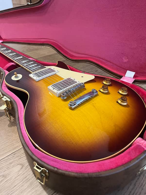 Gibson Custom Shop '58 Les Paul Standard Reissue 2019 - Present - Bourbon Burst Gloss image 1