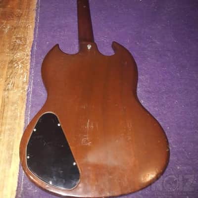 Gibson SG 1974 - Nitro worn brown image 4