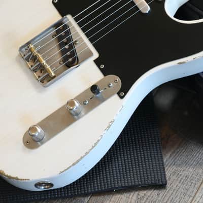 LSL T-Bone Electric Guitar Aged Blonde + OGB image 6