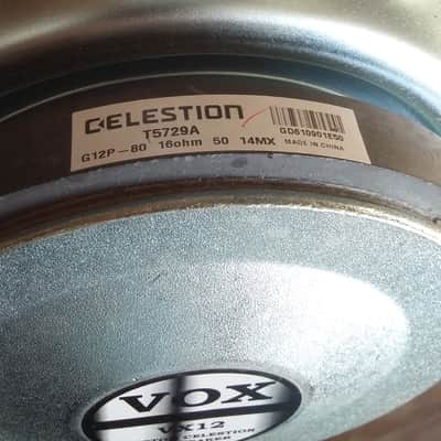 2 Celestion Seventy 80 / Vox VX12 Guitar Speakers (16 Ohms) for 212 cabinet image 4