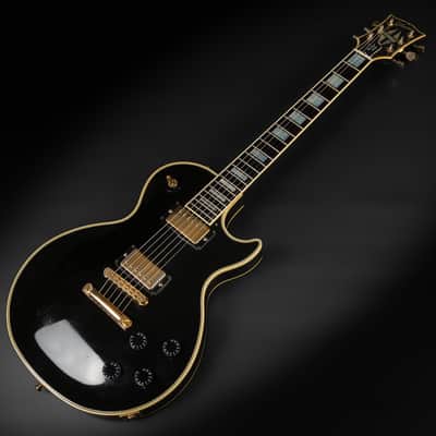 1989 Gibson Les Paul Custom - Ebony | USA Vintage Post Norlin Good Wood Era Bill Lawrence Humbucker HB-R/HB-L Humbucker Pickups Gold Hardware | Case image 5