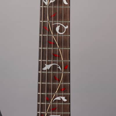 Ibanez JEM77-FP2 Steve Vai Signature - 2016 - Black Floral w/OHSC, Tags image 6