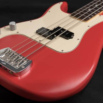 G&L LB-100 Bass Fullerton Red w/ Satin Frost Left Handed image 5