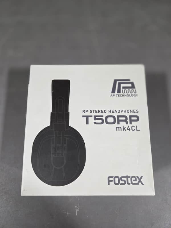 Fostex AMS-T50RPMK4-CL Premium Closed-Back RP Headphones (B-Stock)
