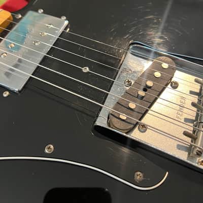 Fender Vintera '70s Telecaster Custom with Maple Fretboard 2019 - 2023 - Black image 14