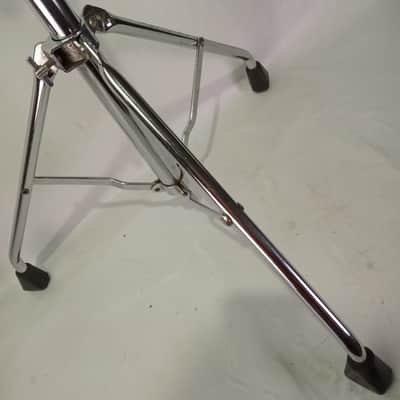 Ludwig Hercules Tripod Cymbal Stand Base+Tube Chrome Blue/Olive Vintage 70s Part image 4