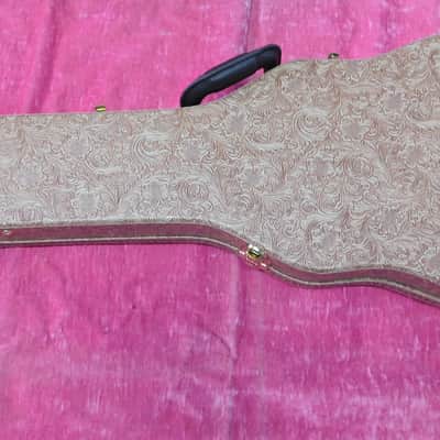 Canadian Made Case for Gibson Les Paul Gibson Les Paul - Faux tooled leather trim tolex image 4